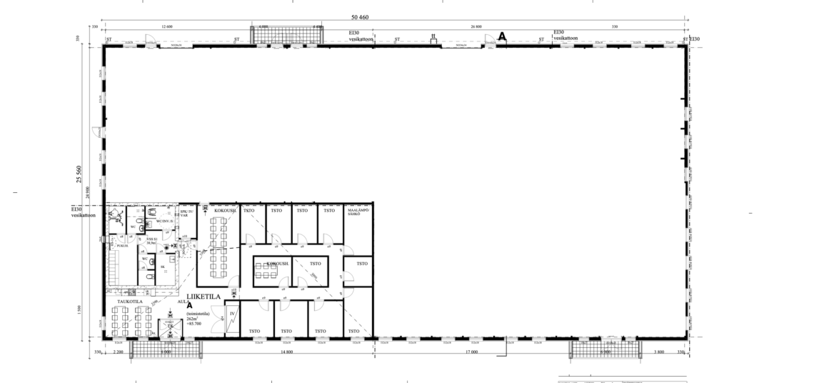 Toimisto-/myymälätila 262 m² | Masterpark